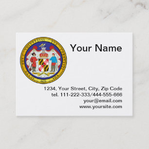 Great seal of the state of Maryland Business Card