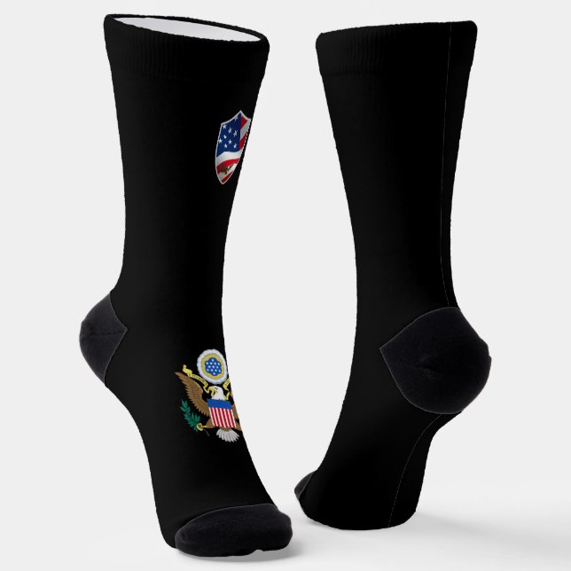 Great Seal of the United States Socks (Angled)