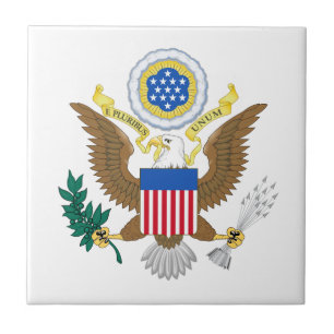 Great seal of United States Tile