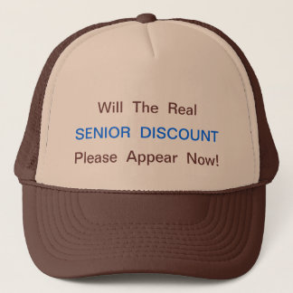 GREAT SENIOR MOMENTS TRUCKER HAT