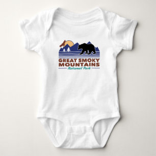 Great Smoky Mountains Baby Bodysuit