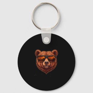 Great smoky mountains bear national park key ring