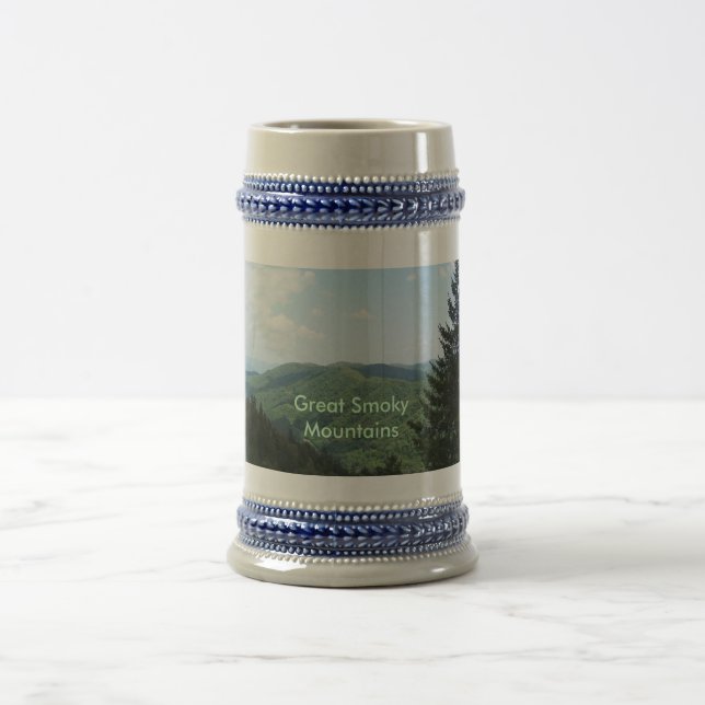 Great Smoky Mountains Beer Stein (Center)