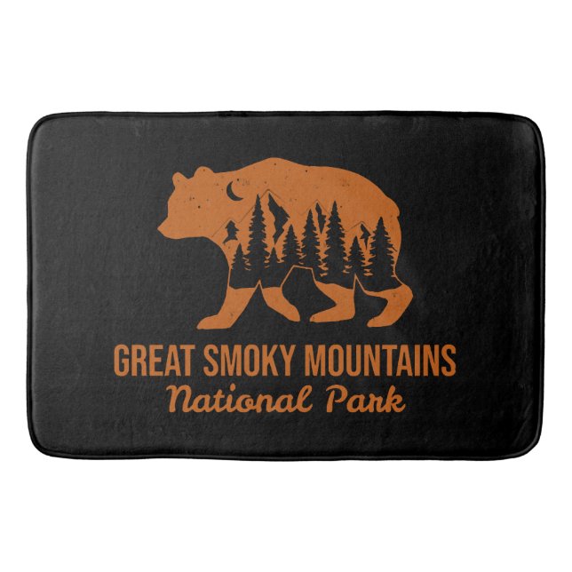 GREAT SMOKY MOUNTAINS NATIONAL PARK  BATH MAT (Front)