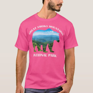 Great Smoky Mountains National Park Bear Camping A T-Shirt