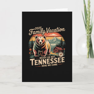 Great Smoky Mountains National Park Family Vacatio Card