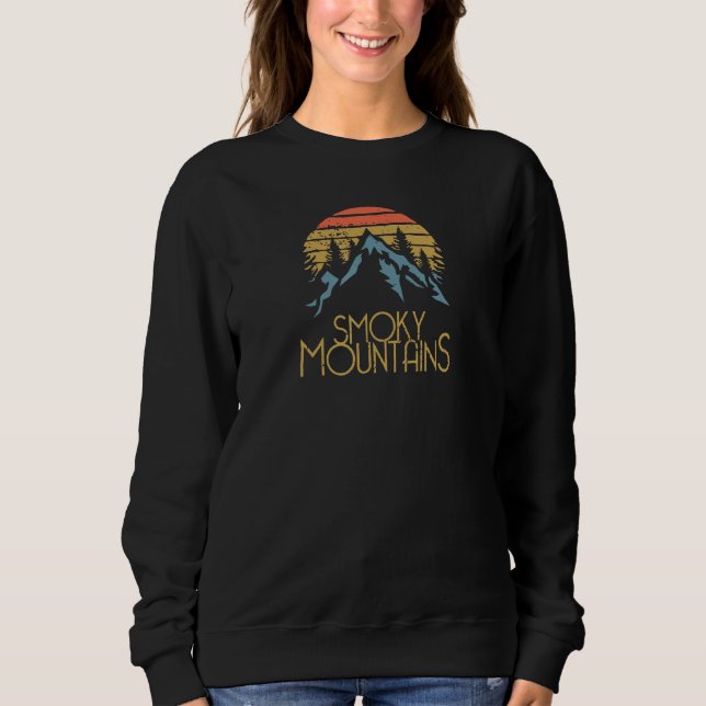 Great Smoky Mountains National Park Hiking Camping Sweatshirt (Front)