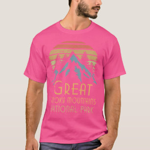 Great Smoky Mountains National Park Hiking Camping T-Shirt