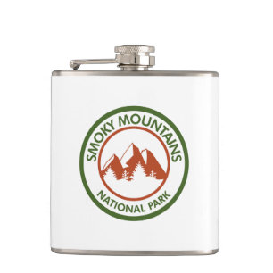 Great Smoky Mountains National Park Hip Flask