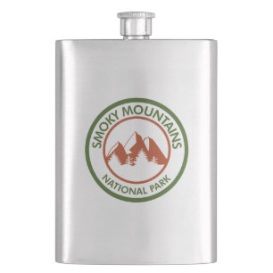 Great Smoky Mountains National Park Hip Flask