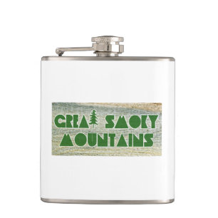 Great Smoky Mountains National Park Hip Flask