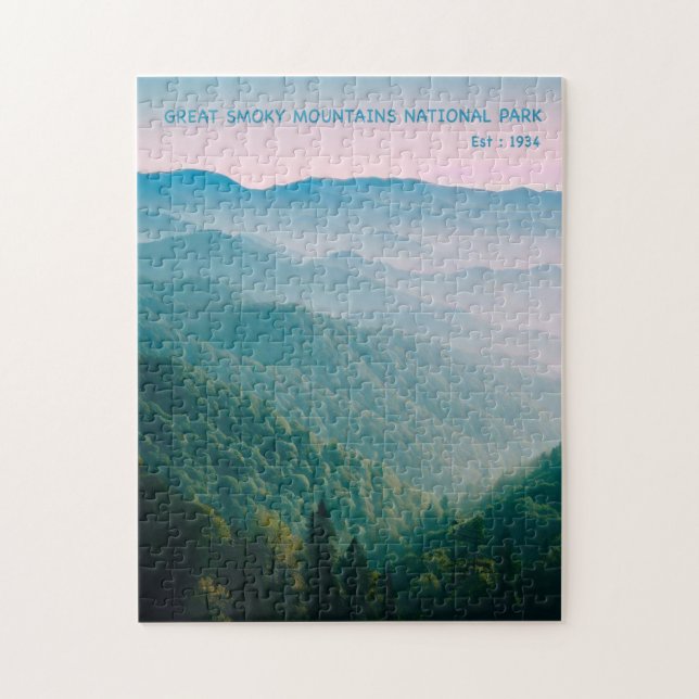 Great Smoky Mountains National Park Jigsaw Puzzle (Vertical)