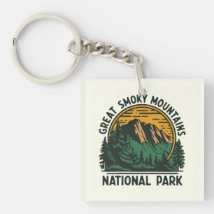 Great Smoky Mountains National Park Key Ring