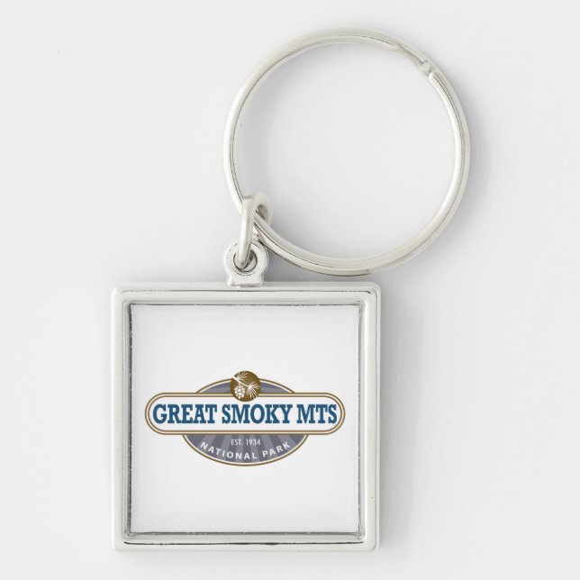 Great Smoky Mountains National Park Key Ring (Front)