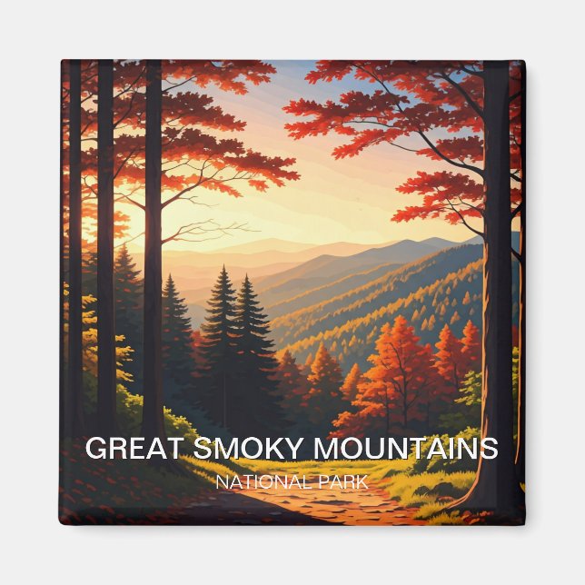 Great Smoky Mountains National Park Magnet (Front)