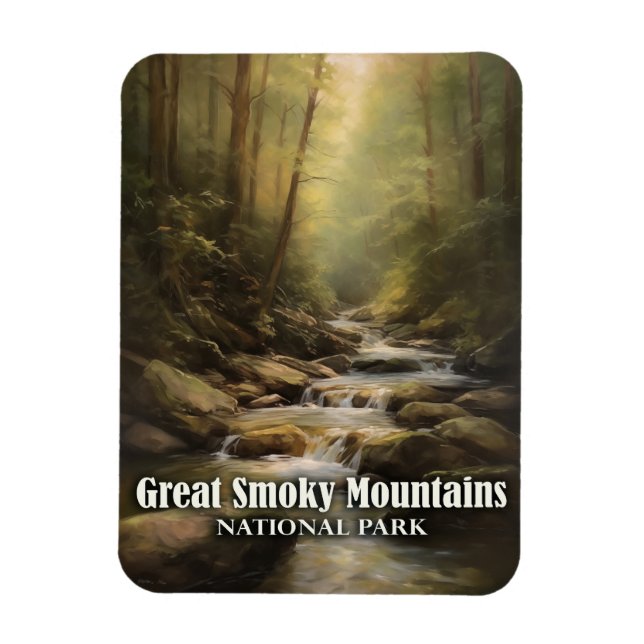 Great Smoky Mountains National Park Magnet (Vertical)