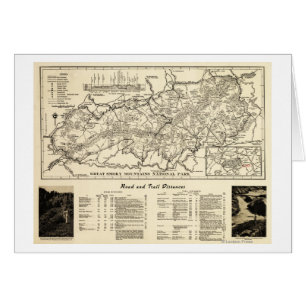 Great Smoky Mountains National Park Map
