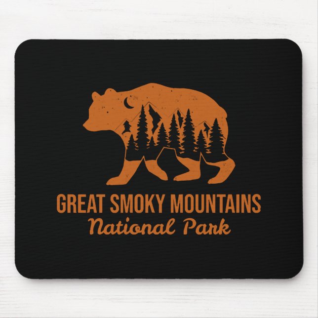 GREAT SMOKY MOUNTAINS NATIONAL PARK  MOUSE PAD (Front)