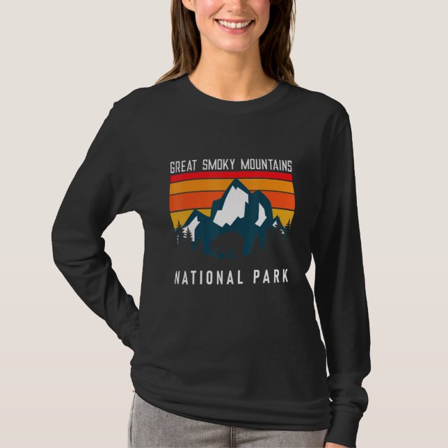 Great Smoky Mountains National Park National Park  T-Shirt (Front)