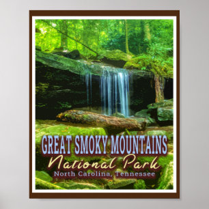 GREAT SMOKY MOUNTAINS NATIONAL PARK - NC - TC POSTER