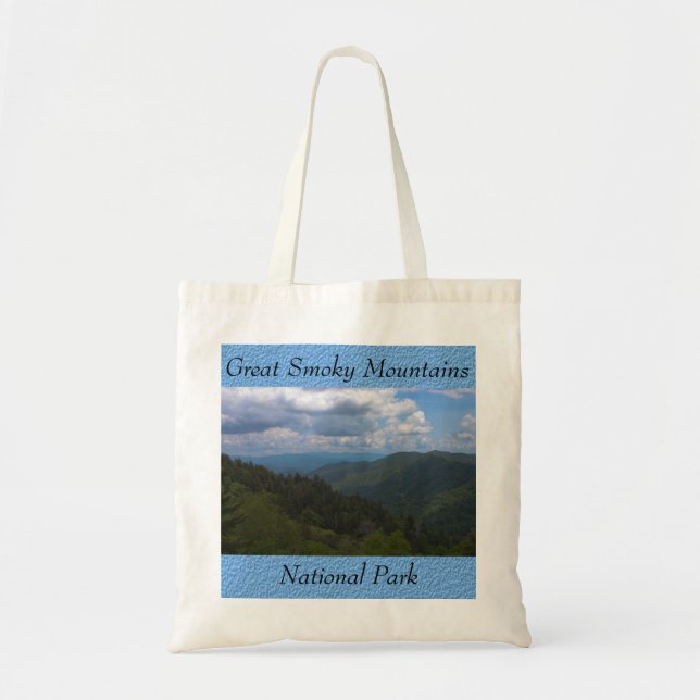 Great Smoky Mountains National Park Photo Tote Bag (Front)