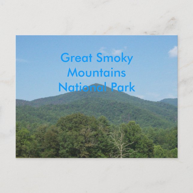 Great Smoky Mountains National Park Postcard (Front)