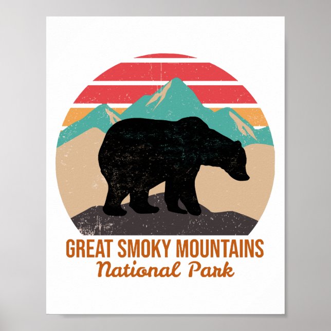 GREAT SMOKY MOUNTAINS NATIONAL PARK  POSTER (Front)