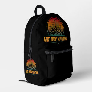 Great smoky Mountains National Park Printed Backpack