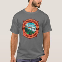 Great Smoky Mountains National Park Retro Compass