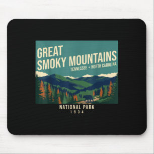 Great smoky mountains national park tennessee mouse pad