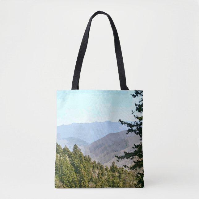 Great Smoky Mountains National Park Tote Bag (Front)