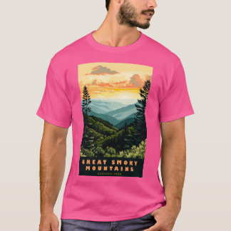 Great Smoky Mountains national park travel  5 T-Shirt