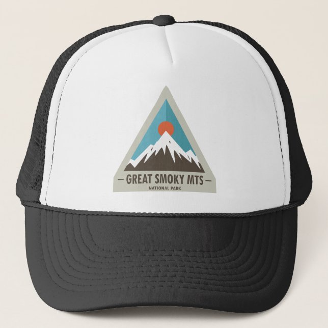 Great Smoky Mountains National Park Trucker Hat (Front)