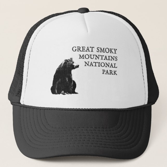 Great Smoky Mountains National Park Trucker Hat (Front)