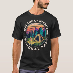 Great Smoky Mountains National Park Vintage Hiking T-Shirt