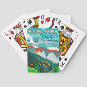  Great Smoky Mountains National Park Vintage  Playing Cards