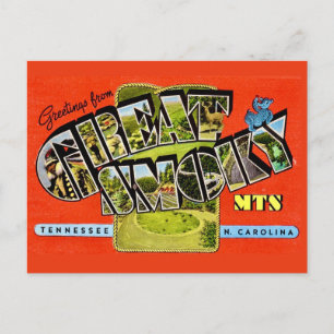  Great Smoky Mountains Postcard