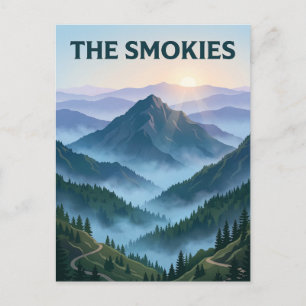 Great Smoky Mountains Postcard