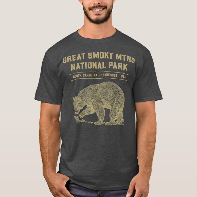 Great Smoky Mountains Shirt - National Park (Front)