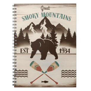 Great Smoky Mountains, TN bear Notebook