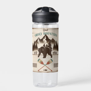 Great Smoky Mountains, TN bear Water Bottle