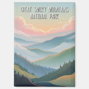 Great Smoky Mountains Travel Magnet