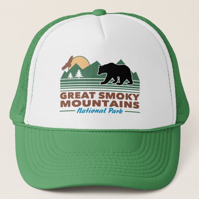Great Smoky Mountains Trucker Hat (Front)
