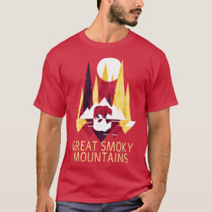 Great Smoky Mountains US National Park Backpacking T-Shirt