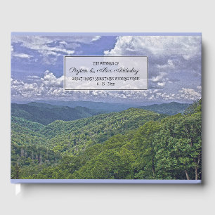 Great Smoky Mountains Wedding Name Venue Date Guest Book