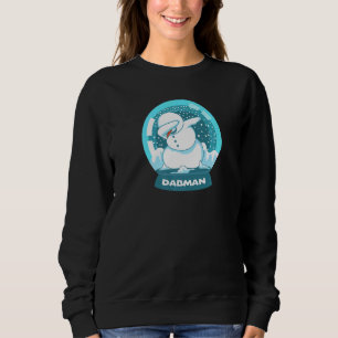 Great Snowball Snowman Snow Globe Christmas Eve Xm Sweatshirt