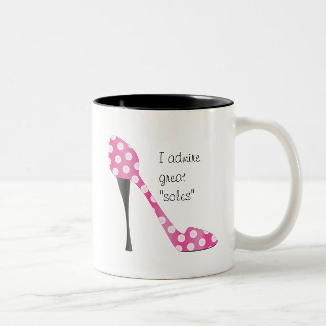 Great "soles" Two-Tone coffee mug (Right)