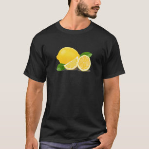 Great Sour Lemon Lemon Motif Citrus Fruit Lemon Ye T-Shirt