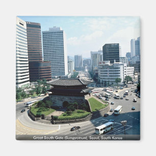 Great South Gate (Sungyemun), Seoul, South Korea Magnet