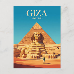 Great Sphinx Egypt Postcard